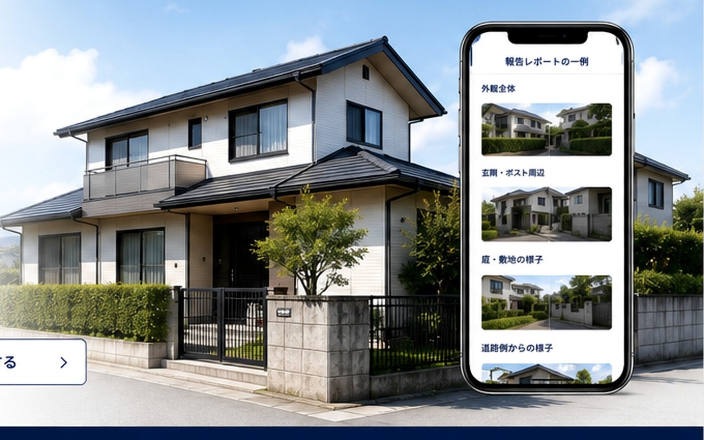 報告見本用の住宅説明画像